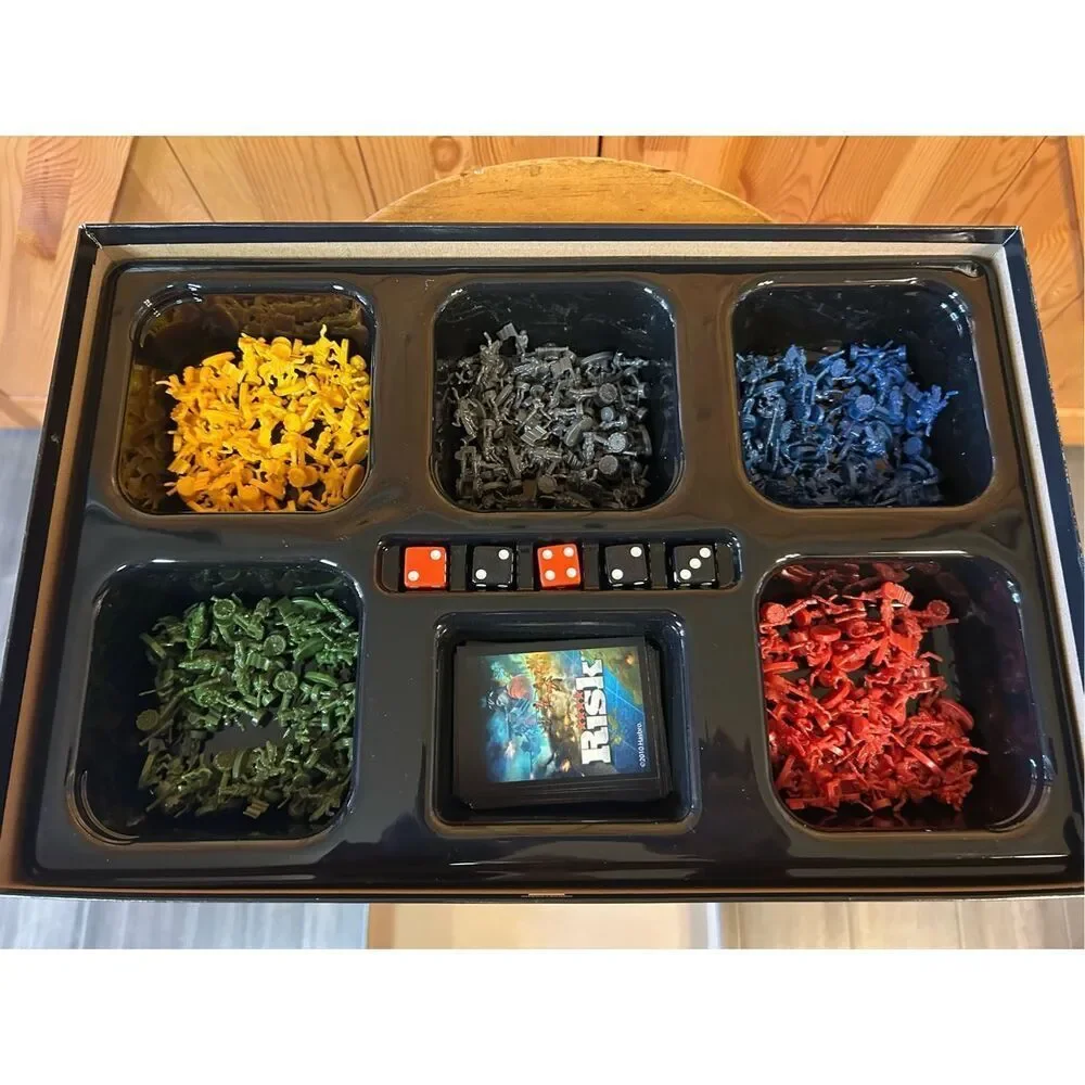 Risk Board Game 2010 Complete The Game of Global Domination Strategy  COMPLETE (